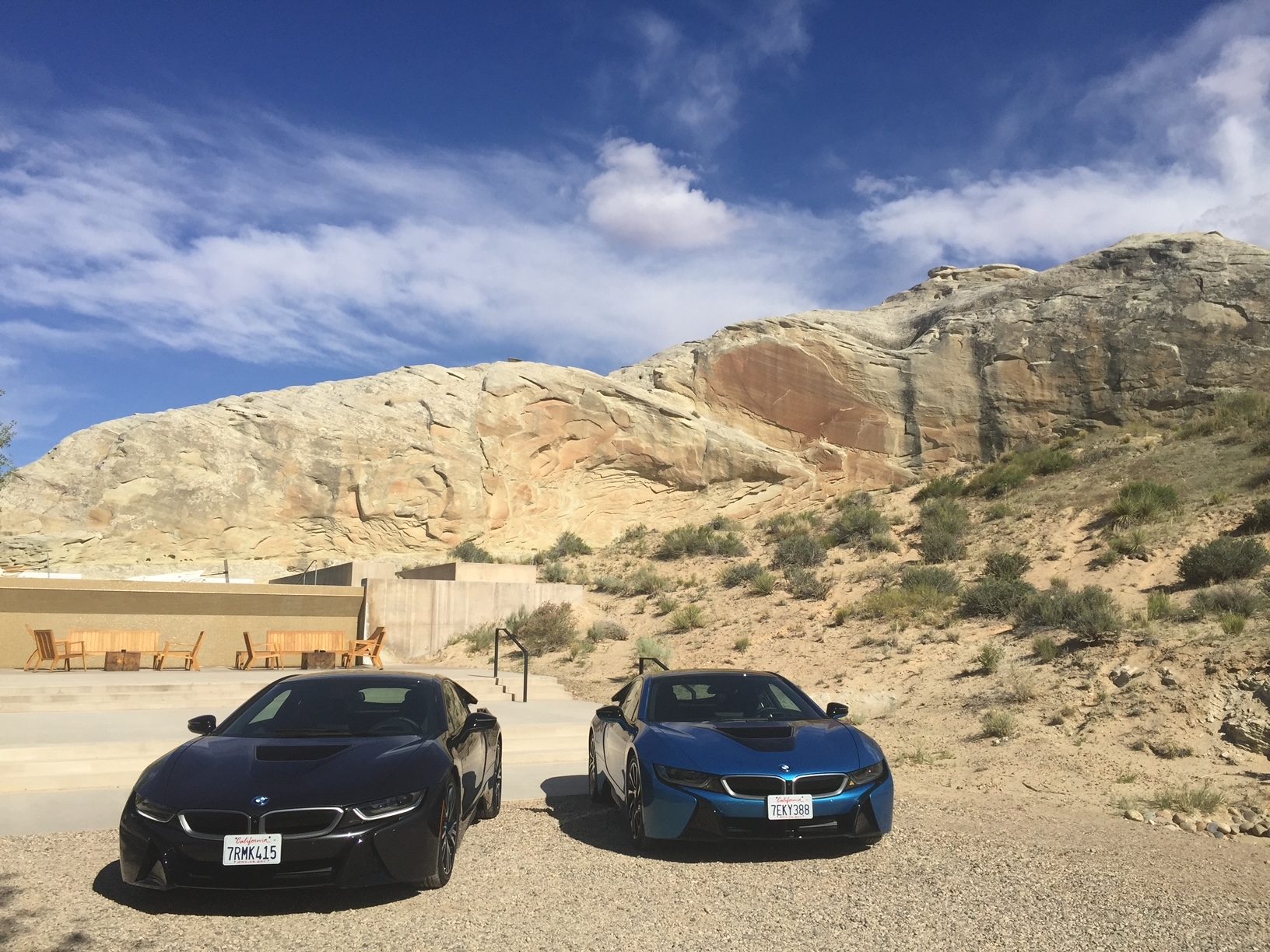 Scenic Drive from Amangiri hotel in Utah, USA